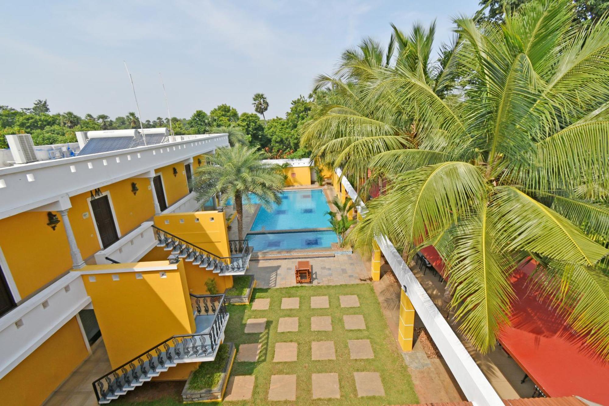Poppys Olive De' Villa Auroville Exterior foto